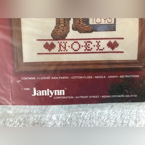 Janlynn Noel Santa Claus Counted Cross Stitch Kit #40-88 Christmas Alma Lynne - Picture 5 of 5